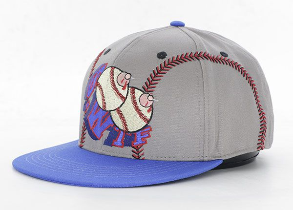 Amazing Snapbacks Custom Grey Unsual Snapback Cap